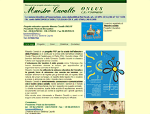 Tablet Screenshot of maestrocavallo.it